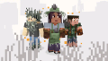 The three characters.