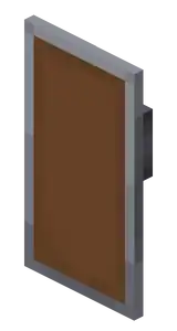 Brown Shield.png: Infobox image for Shield the item in Minecraft