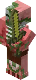 MCSM Zombie Pigman.png: Infobox image for Zombie Pigman the story mode mob in Minecraft