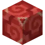 Red Glazed Terracotta.png: Infobox image for Glazed Terracotta the block in Minecraft