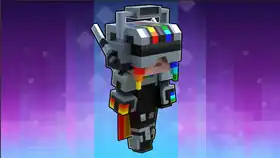 RGB Ranger Screenshot MCL.png: Infobox image for RGB Ranger the legends skin in Minecraft