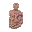Invicon Waxed Exposed Copper Golem Statue.png: Inventory sprite for Waxed Exposed Copper Golem Statue in Minecraft as shown in-game linking to Waxed Exposed Copper Golem Statue with description: Waxed Exposed Copper Golem Statue