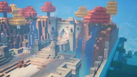 MCD Pumpkin Pastures Tower Combat Floor 1.png: Infobox image for Pumpkin Pastures Combat Floor the dungeons mission in Minecraft