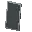 Invicon Gray Shield.png: Inventory sprite for Gray Shield in Minecraft as shown in-game with description: Gray Shield