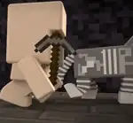 MCMS Donkey Robot.jpg: Infobox image for Donkey Robot the character in Minecraft