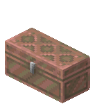 Large Exposed Copper Chest.gif: Infobox image for Copper Chest the block in Minecraft