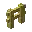 Invicon Bamboo Fence.png: Inventory sprite for Bamboo Fence in Minecraft as shown in-game linking to Bamboo Fence with description: Bamboo Fence