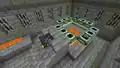 The portal room of a stronghold.
