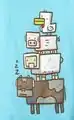 Official T-shirt artwork "Animal Totem" made by JINX.