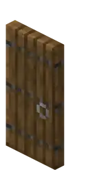 Spruce Door.png: Infobox image for Spruce Door the item in Minecraft