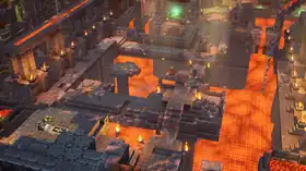 MCD Temple Tunnels 2.png: Infobox image for Temple Tunnels the dungeons mission in Minecraft