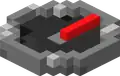 A 3D render of a Compass from Minecraft: Story Mode.