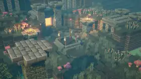 MCD Soggy Swamp Cave (Entrance).png: Infobox image for Soggier Cave the dungeons mission in Minecraft