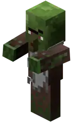 Zombie Butcher.png: Infobox image for Zombie Villager (old) the entity in Minecraft