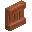 Invicon Acacia Shelf.png: Inventory sprite for Acacia Shelf in Minecraft as shown in-game linking to Acacia Shelf with description: Acacia Shelf