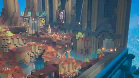 MCD Windswept Peaks Tower Combat Floor 1.png: Infobox image for Windswept Peaks Combat Floor the dungeons mission in Minecraft