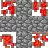 Redstone mine cobblestone concave.
