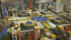 MCD Skyroom 1.png: Infobox image for Skyroom the dungeons mission in Minecraft