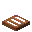 Invicon Acacia Trapdoor.png: Inventory sprite for Acacia Trapdoor in Minecraft as shown in-game linking to Acacia Trapdoor with description: Acacia Trapdoor