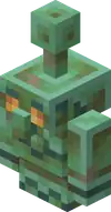 Weathered Copper Golem.png: Infobox image for Copper Golem the entity in Minecraft