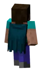 Sinister Cape Worn MCD.png: Infobox image for Sinister Cape the dungeons cosmetic in Minecraft