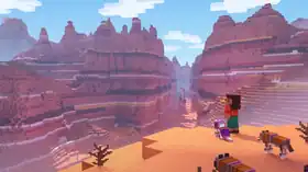 Noor looks out.jpeg: Infobox image for Armored Paws drop - Official Trailer the video in Minecraft