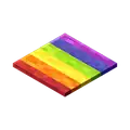 The rainbow carpet inventory icon.
