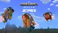 Ari, Sunny, and Noor using jetpacks.