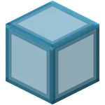 Hardened Cyan Stained Glass.png: Infobox image for Hardened Stained Glass the block in Minecraft