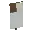 Invicon Brown Chief Dexter Canton Banner.png: Inventory sprite for Brown Chief Dexter Canton Banner in Minecraft as shown in-game linking to Banner with description: Banner Brown Chief Dexter Canton