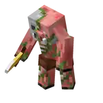 Zombified Piglin (Dungeons).png: Infobox image for Zombified Piglin the dungeons entity in Minecraft