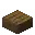 Invicon Spruce Slab.png: Inventory sprite for Spruce Slab in Minecraft as shown in-game linking to Spruce Slab with description: Spruce Slab
