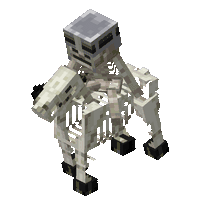 Skeleton_Horseman_Idle_(Dungeons).gif: Infobox image for Skeleton Horseman the dungeons entity in Minecraft