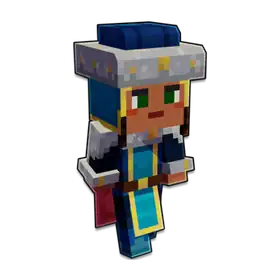 Snow Guardian Reward Icon MCL.png: Infobox image for Snow Guardian the legends skin in Minecraft