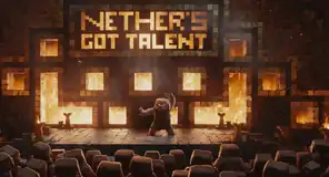 Nethrsgot talent.jpg: Infobox image for Nether's Got Talent the event in Minecraft