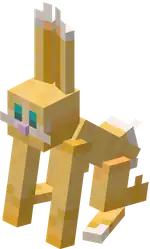 HyperRabbitRender.png: Infobox image for Hyper Rabbit the entity in Minecraft