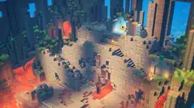 MCD Overgrown Temple Tower Combat Floor 1.png: Infobox image for Overgrown Temple Combat Floor the dungeons mission in Minecraft