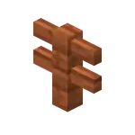 Acacia Fence.png: Infobox image for Wooden Fence the block in Minecraft