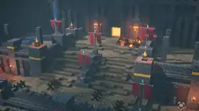 MCD The Garrison (Entrance).png: Infobox image for The Garrison the dungeons mission in Minecraft