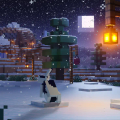 Cover for "Relaxing Falling Snow"