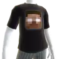 The "Minecraft Herobrine T-shirt" avatar item (male).