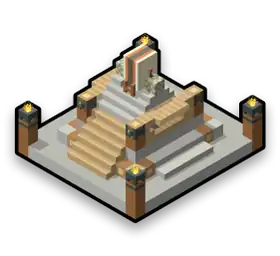 Battle Drum MCL.png: Infobox image for Battle Drum the legends structure in Minecraft