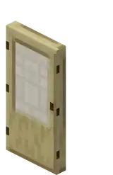 Birch Door.png: Infobox image for Birch Door the item in Minecraft