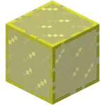 Yellow Tinted Glass.png: Infobox image for Tinted Glass the block in Minecraft