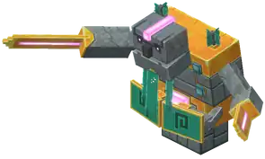 Tempest_Golem.png: Infobox image for Tempest Golem the dungeons entity in Minecraft