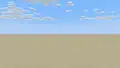 The thumbnail for the "Desert" and "Redstone Ready" presets in Bedrock Edition.