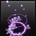 Amethyst Crystal Rise.png: Infobox image for Amethyst Crystal Rise the dungeons cosmetic in Minecraft