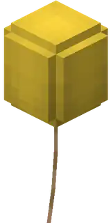 Yellow Balloon.png: Infobox image for Balloon the item entity in Minecraft