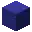 Invicon Blue Wool.png: Inventory sprite for Blue Wool in Minecraft as shown in-game linking to Blue Wool with description: Blue Wool