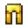 Invicon Gold Trim Golden Leggings.png: Inventory sprite for Gold Trim Golden Leggings in Minecraft as shown in-game linking to Gold Trim Golden Leggings with description: Golden Leggings Upgrade:  Armor Trim  Gold Material When on Legs: +3 Armor